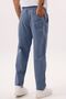 Men's Blue Linen Loose Cut Trousers - Wide Size Range- - 5
