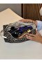 Leopard Pattern Hair Styling Bag, Organizer Bag, Large Size Makeup Bag, 35X14X12 cm - 2