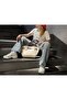 Women's Leo Model Nubuck Lock Detailed Hand and Shoulder Bag