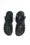 Daily Women's Black Sandals Orthopedic Comfortable Stitched Sole Ankle Velcro Lightweight Shoes 15211 - 7
