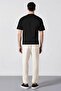 Loose Relaxed Fit Wide Leg Three Pockets Wide Leg Cotton Summer Trousers F0606Ax25Sp - 7