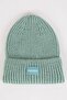 Women's Woven Label Winter Beanie R7539Az22Wn - 2