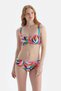 Multicolor Mid Waist Bikini Bottom - 4