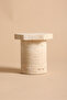 Wide Travertine Candle Holder - Large - 3