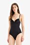 Fall in Love Half Filled Lace Detail Bodysuit 	   D8168Ax25Sp - 3