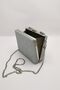 Women's Silver Sand Glitter Evening Dress Clutch Bag - 6