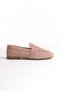 Mubiano Genuine Leather Collection Women's Suede Loafer & Ballet Powder-Mcmng2103-Pd - 8