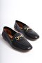 Mubiano Genuine Leather Collection Women's Ballerinas Black -Mcmng2446-S - 7