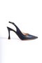 MBHRN950-LCV Women's Open Back Pointed Toe Navy Blue High Heel Shoes & Stiletto - 4