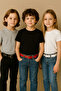 Children's Belt Set of 3, Leather Colors