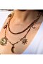 Lumito Sun Distressed Necklace