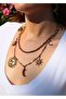 Lumito Sun Distressed Necklace - 3
