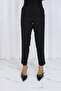 Pleated Double Leg Carrot Cut Summer Pants - 3