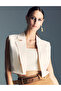 Phila Linen Ecru Women's Vest - 3