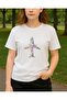 Pullu Uçak Tasarım T-Shirt - 5
