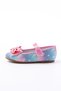 Girl's Colorful Snowflake Stone Non-Slip Sole Ballerinas - 4
