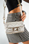 Ibiza Satin Quilted Patterned Women's Bag - 6