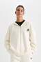 Fit Nba Boston Celtics Oversize Fit Wide Fit Hooded Back Printed Thick Fabric Cardigan D069 - 4
