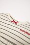 Baby Girl Pajamas Set Striped Long Sleeve Top with Elastic Waist Long Bottom D3611A524Wn - 3