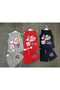 2025 Summer New Season 3 Sets 6 Pieces Printed First Quality Athlete Combed Cotton Set