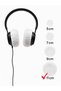 Disposable Headphone Cap - Headphone Case 11 cm (XL) (Pack of 50)White - 3