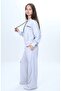 Girl's 100% Cotton Hooded Zippered 2 Thread Tracksuit Set-309