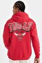 Fit Red Nba Chicago Bulls Oversize Wide Fit Hooded Sweatshirt C9269Ax24Au