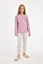 Girls' Pajamas Set Letter Print Long Sleeve Top Long Bottom D2117A824Au