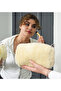 Pabtex Plush Makeup Bag Set - Practical and Stylish Women's Cosmetic Bag
