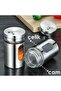 Glass+Steel Salt Shaker Pepper Shaker Pepper Shaker Set of 5 with 3 Different Holes 721945 - 2