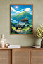 One Piece Wooden Framed Decorative Painting Tk0793