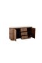 Austria Buffet Cabinet in Tural Walnut - Elegant Storage Solution with 2-Year Warranty, 95x305x164cm - 8