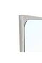 Santelmo High Gloss Light Grey Dresser with Mirror - 140x45cm Bedroom Storage, 2-Year Warranty - 5