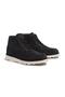 حذاء Tb0A6Cep Britton Mills Mid Lace Up Chukka Boot من جلد الغزال الأسود للرجال