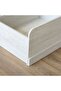 Zirco 180x200 King Bed with Storage - White Oak L209xW189xH102cm - 3