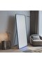 AIric Floor Mirror with RGB LED Lights & Bluetooth Speaker - Black - 70x3x170cm - 2-Year Warranty - 8