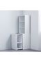 Ivana Multifunctional Office Desk - White L54xW136xH168cm - 3