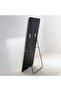 AIric Floor Mirror with RGB LED Lights & Bluetooth Speaker - Silver - 70x3x170cm - 2-Year Warranty - 4
