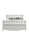 Hazel 120x200 Bed - Light Beige/White L208.5xW138xH92cm - 4