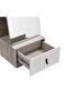 Trevor Long Standing Mirror - Elegant Beige & Light Grey Bedroom Dresser Mirror, 50x40x190cm - 4