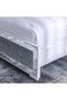 Ezekiel 200X200 Super King Bed - White / Silver L212xW209.5xH120cm - 5