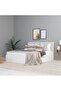 Palomeze 150 X 200 Queen Bed W/With Hydraulic& Headboard Storage-White/Black L220.5xW159.2xH110.5cm - 2