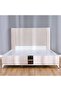 New Aloha 180x200 King Bed - White L218xW190xH151cm - 2