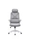 Modway High-Back Office Chair - Grey/White L73xW62.5xH118-128cm - 2