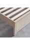 Ryan 150x200 Queen Bed - Antique Grey Ash Veneer L157.8xW208xH120cm - 4