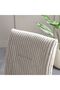 Derin 1+8 Seater Dining Set with Swivel Chair - Grey/Beige - 6