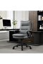 Jayden High Back Office Chair - Grey L76.5xW66xH104.7-112.2cm