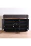 Bill 3 Door & 3 Drawer Shoe Cabinet - Wenge/Oak - Holds 22 Pairs - Stylish & Durable Storage - 3