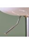 Lewis Bar Stool - White Polypropylene & Metal Frame, Adjustable Height, Swivel Seat, 2-Year - 5