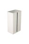 Palomeze 5-Drawer Chest of Drawers - Stylish White/Black Wood Storage with 2-Year Warranty - 3